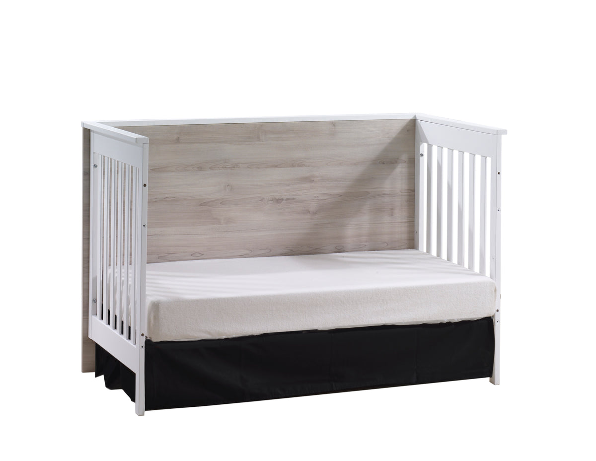 Tulip Juvenile Urban Crib & Dresser Set - White/Sand Natart