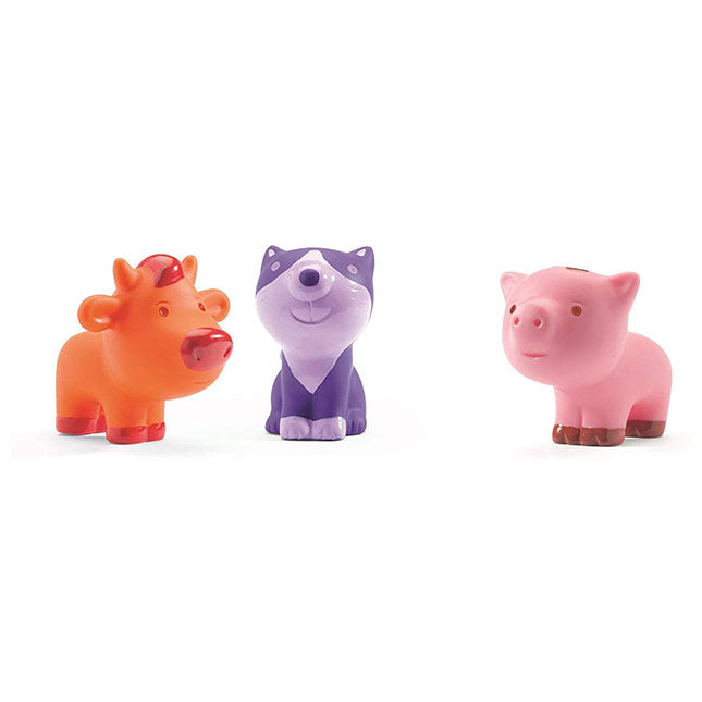Djeco Topani Farm Nest & Stack Block Set Djeco