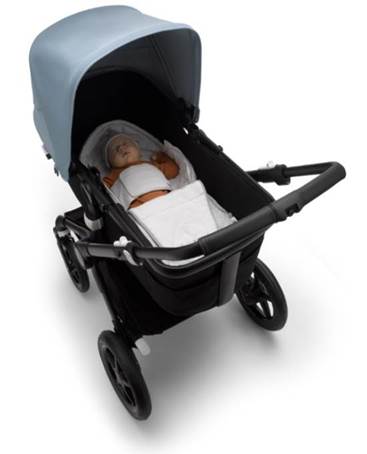 Bugaboo Newborn Inlay (Light Grey Melange) Bugaboo