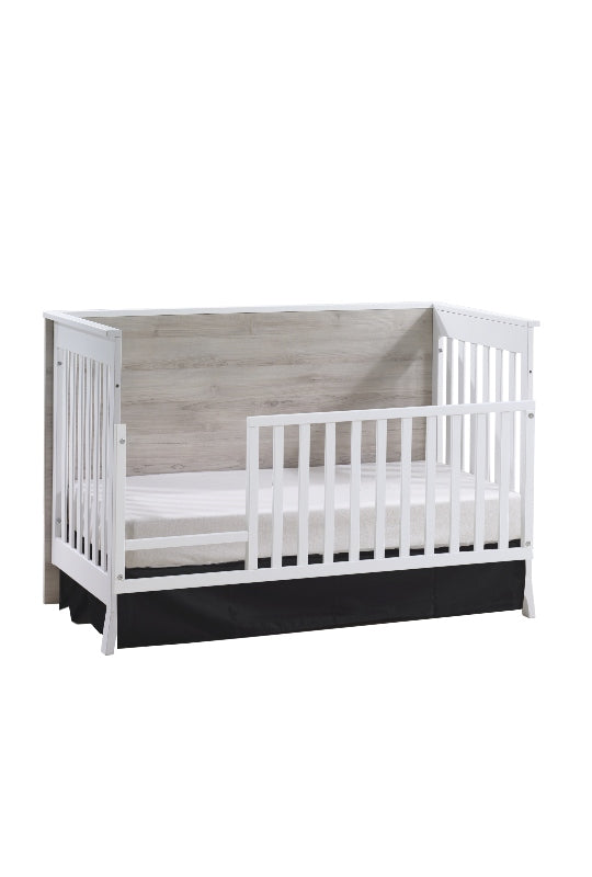 Tulip Juvenile Metro Crib & Dresser Set - Charcoal/Washed Walnut Natart