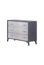 Tulip Juvenile Metro Crib & Dresser Set - Charcoal/Washed Walnut Natart
