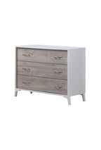 Tulip Juvenile Metro Crib & Dresser Set - White/Sand Natart