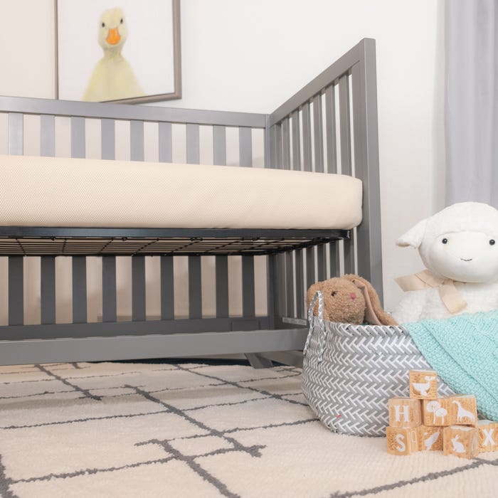 Naturepedic Organic Breathable 2-Stage Baby Crib Mattress MC46 Naturepedic