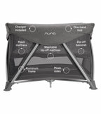 Nuna SENA Aire Playard and Changer Bundle - Granite Nuna