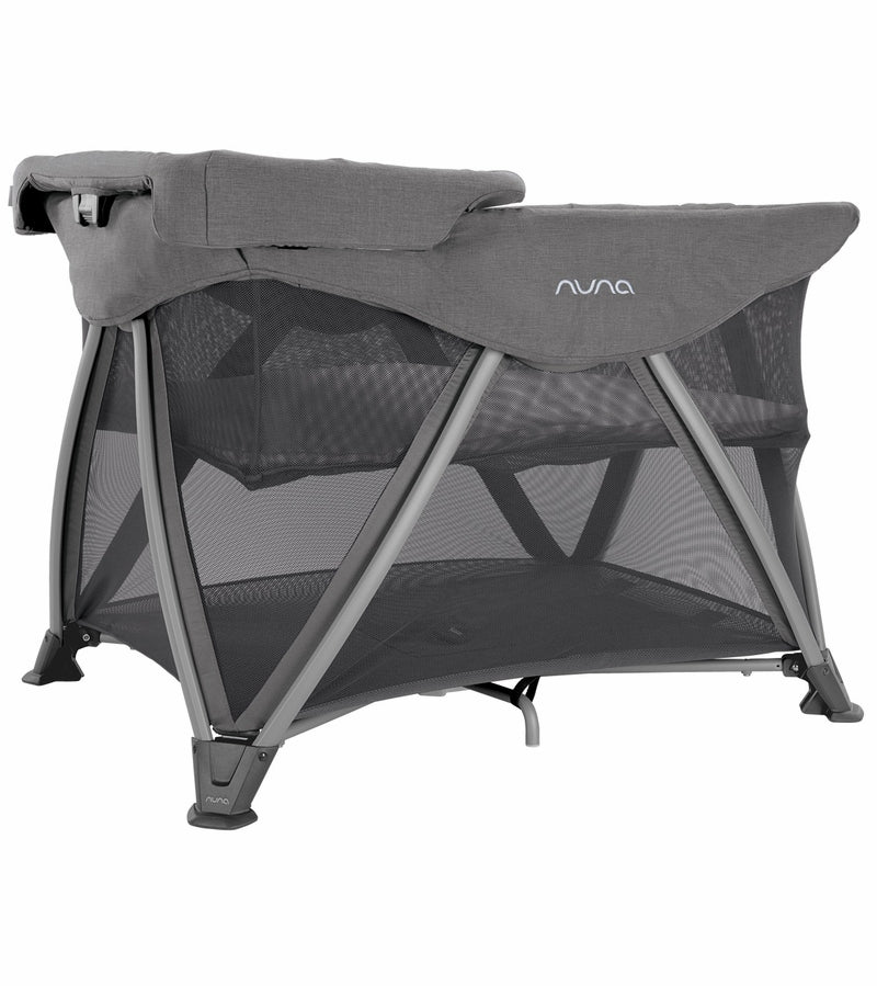 Nuna SENA Aire Playard and Changer Bundle - Granite Nuna