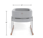 Monte Rockwell Bassinet - Nordic Grey (Estimated to Arrive in 4-6 Weeks) Monte