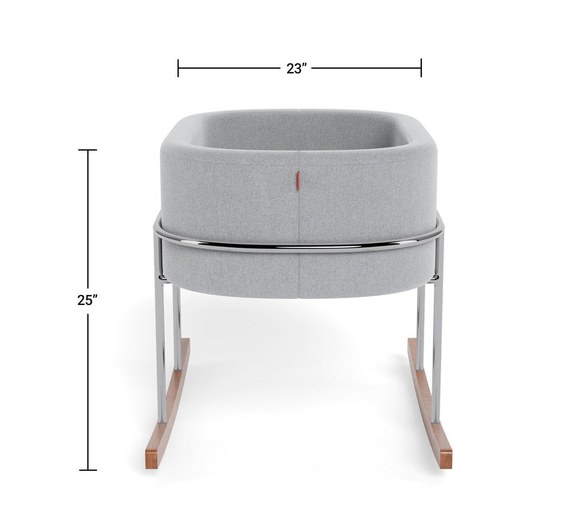Monte Rockwell Bassinet - Nordic Grey (Estimated to Arrive in 4-6 Weeks) Monte